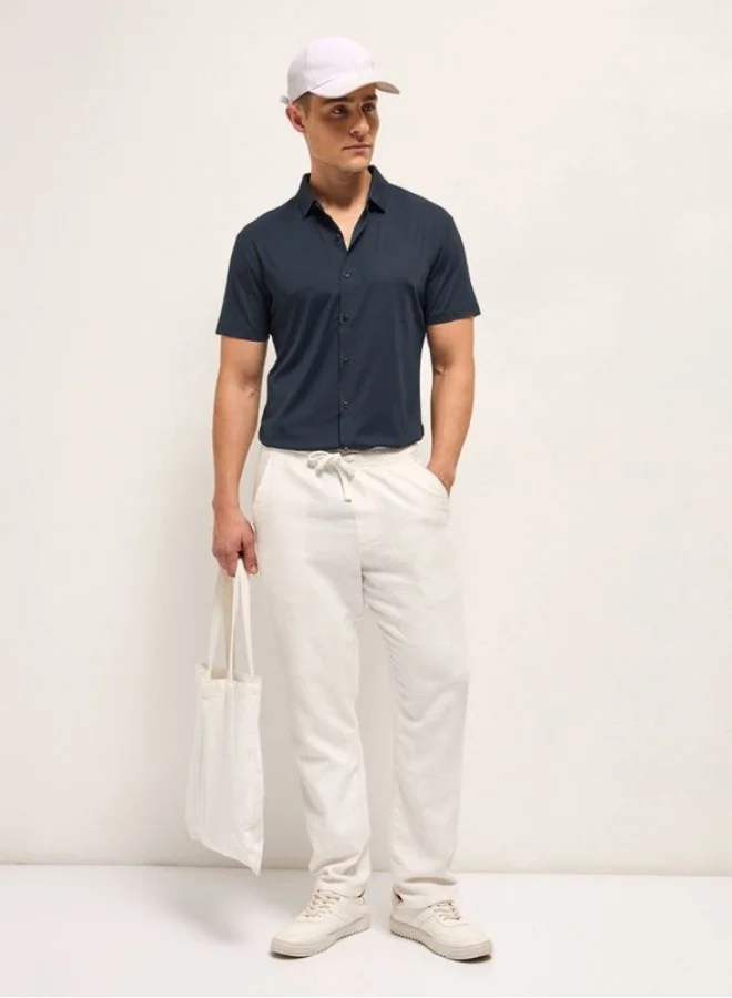 THE BEAR HOUSE Men's Shirt for Casual and Formal Wear | Classic Button-Down Style for Office, Daily Use, Travel, Events & All-Season Outfits | Versatile & Stylish Wardrobe Essential for Every Occasion