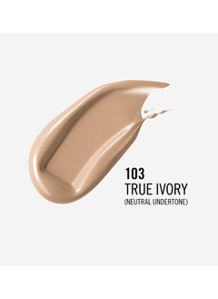 RIMMEL LONDON Lasting Finish 35 Hour Foundation  103  True Ivory  - Image 4