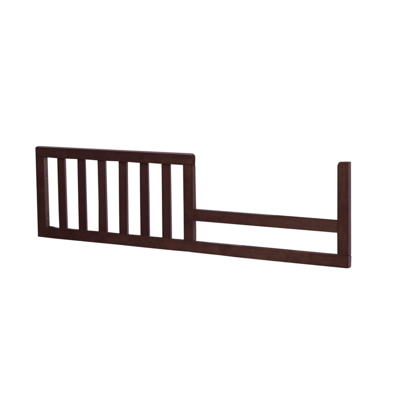 CC KITS Toddler Bed Safety Guard Rail for Sorelle Convertible Cribs - Solid Wood Rail for Convertible Crib to Toddler Bed Conversion - Safety Bed Rail for Children (Model #148, Espresso) - Image 1