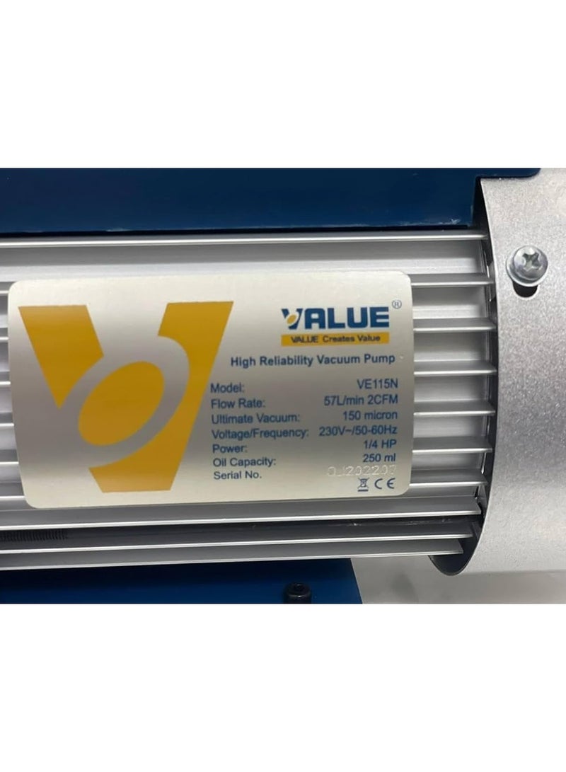 Value Vacuum Pump with Serial Number VE115N by Value - Image 2
