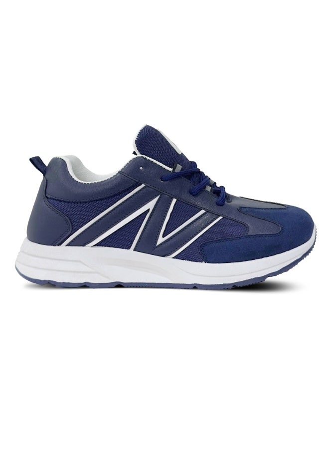 now Stylish sports shoes, model D27, featuring a modern design that combines suede and mesh materials for lasting comfort and style - Image 2