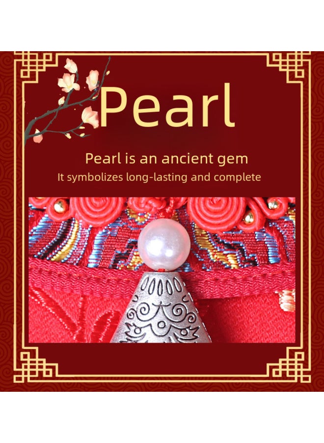 WELCOME Wedding Ten Thousand Yuan Changed Red Envelope Brocade Fabric Red Envelope Big Red Envelope Creative New Year's Benefit Is A Wedding Red Envelope - Image 3