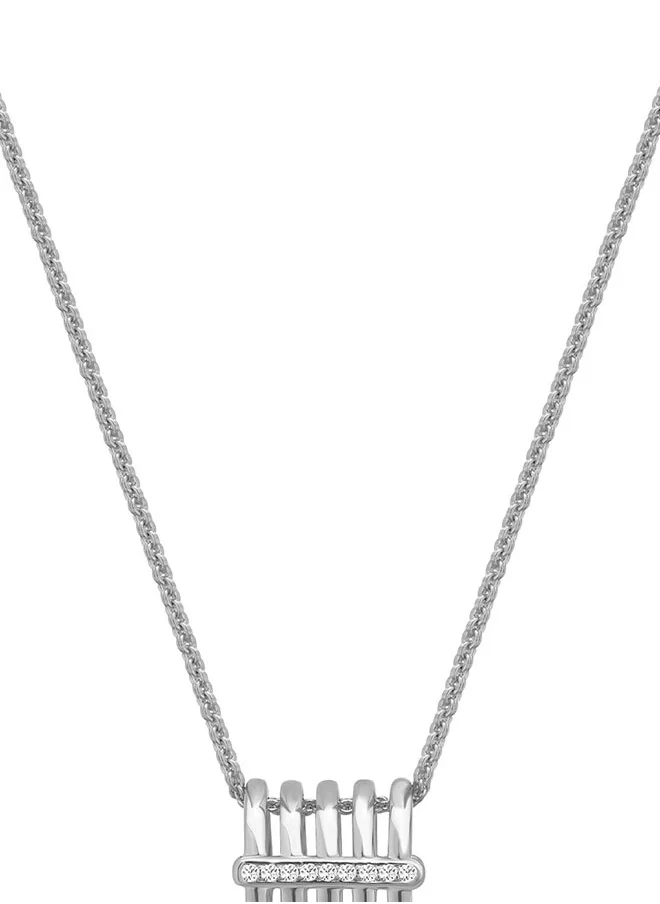 CERRUTI 1881 Studded Ring Pendant Necklace