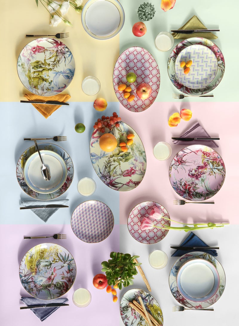 باتشي ميلانو طبق كيك باسي ميلانو فلورنسا قطر 31 بورسلين - Image 5