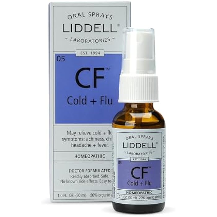 Liddell Homeopathic Cold and Flu Spray, 1 Ounce - Image 1