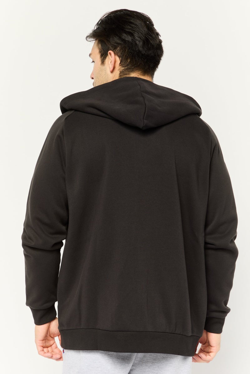 Puma x Scuderia Ferrari Men Sportswear Fit Long Sleeve Outdoor Full Zip Hoodie, Black - Image 4