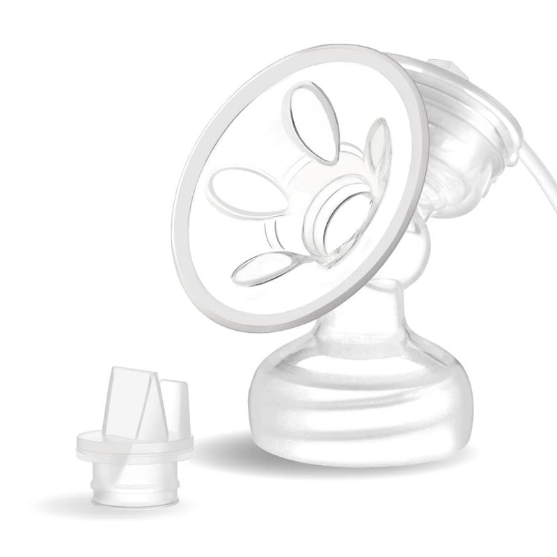 Maymom Breast Pump Parts Compatible with Philips Avent Comfort Breastpump SCF332334 OneSide Incl Flange Valve Tube Massage Pad Suction Membrane Cap Not Original Avent Pump Parts