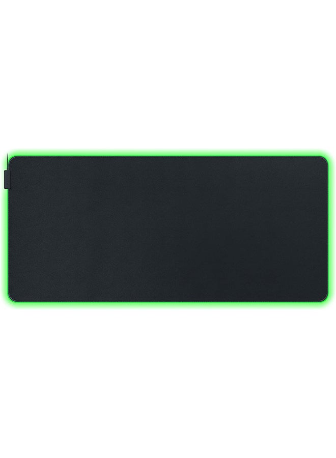 RAZER Goliathus Chroma 3XL Gaming Mouse Pad: Micro-Textured Cloth Surface - Large to Cover Desk Setup - Chroma RGB - Optimized for All Sensitivity Settings and Sensors - Non-Slip Rubber Base - Black - Image 1