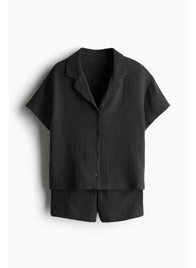H&M Cotton muslin pyjamas