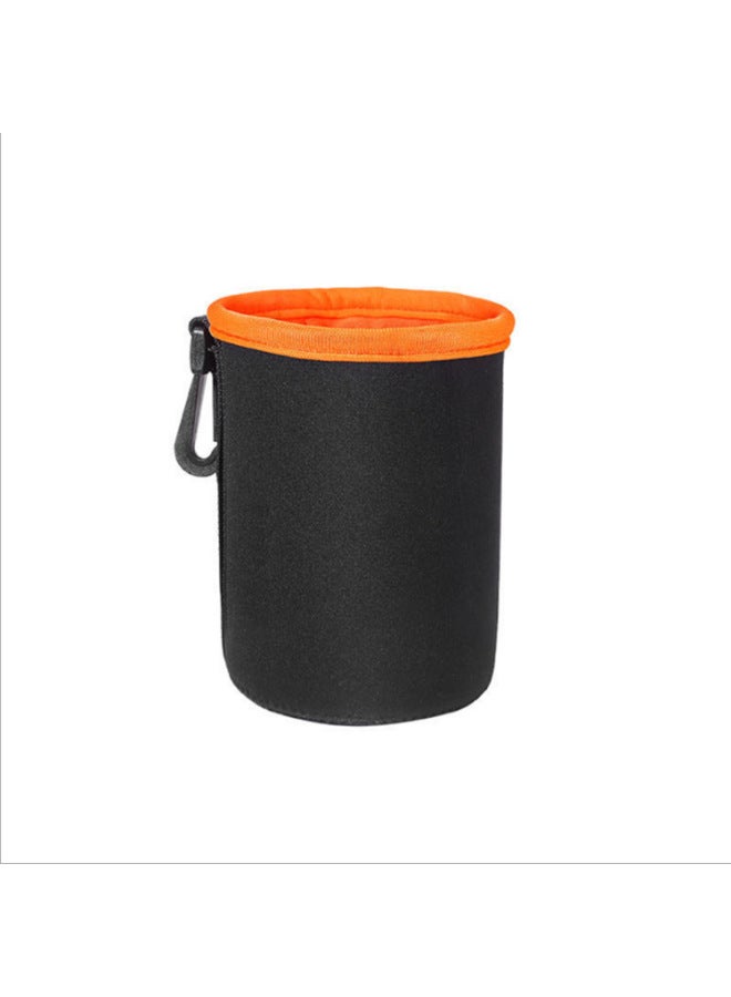 Direct Micro Single SLR Digital Camera Plus Velvet Padded Lens Storage Bag Lens Tube Lens Cover-Color:Black  - Image 3
