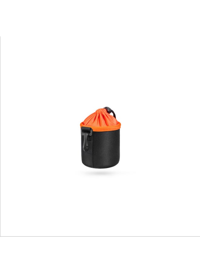 Direct Micro Single SLR Digital Camera Plus Velvet Padded Lens Storage Bag Lens Tube Lens Cover-Color:Black  - Image 2
