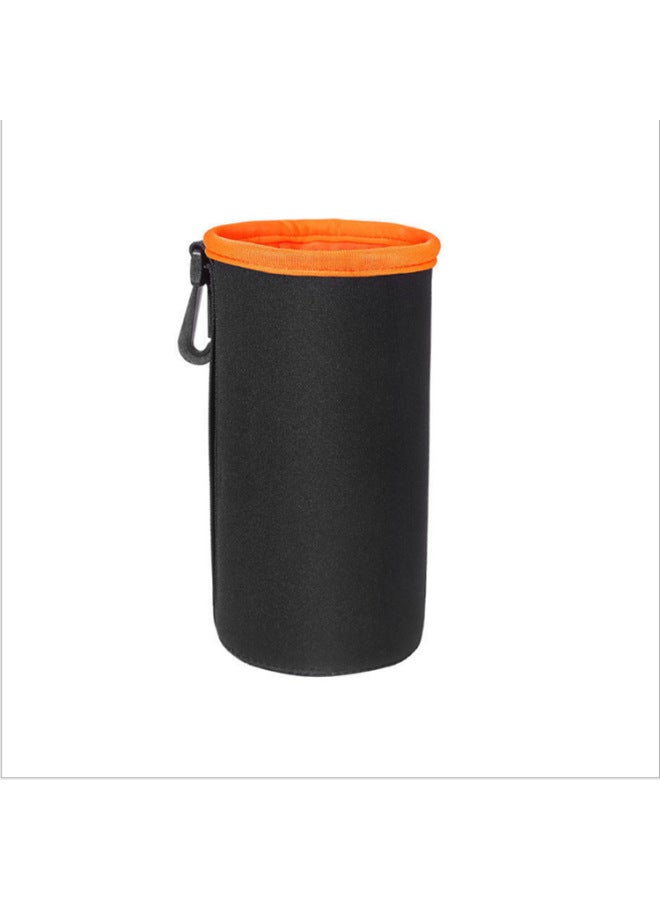 Direct Micro Single SLR Digital Camera Plus Velvet Padded Lens Storage Bag Lens Tube Lens Cover-Color:Black  - Image 4