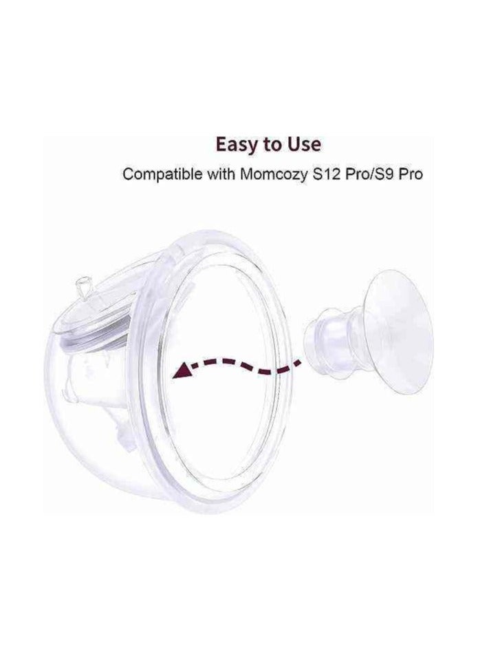 Wearable Breast Pump Accessories – 13mm, 15mm, 17mm, 19mm, 21mm, 24mm Silicone Flange Inserts | Soft Breast Pump Shields for Comfortable & Efficient Pumping | Compatible with Most Wearable Breast Pumps - Image 3