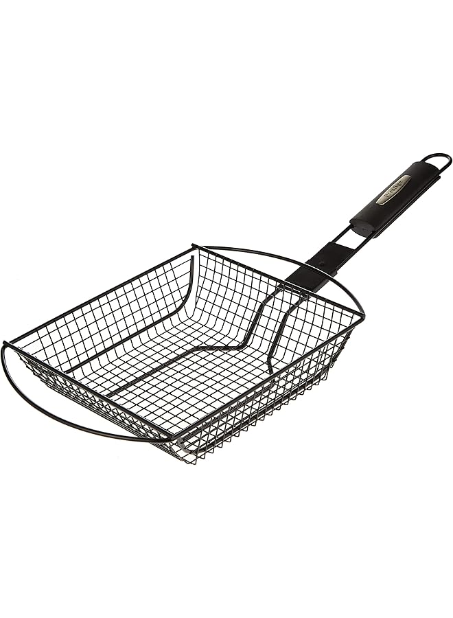 Prestige Bbq Vegetable And Shrimp Basket Black Pr42114  - Image 1