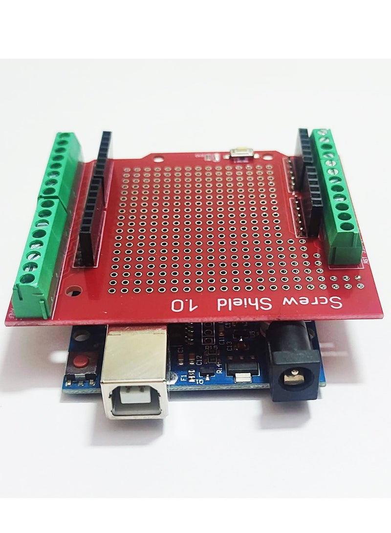 Screw Shield Assembled Prototype Terminal Expansion Board for Arduino UNO Leonardo