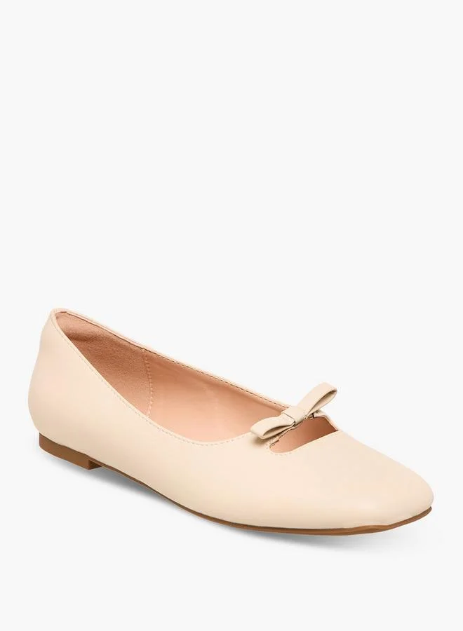 Celeste Women'S Bow Accent Ballerina Shoes