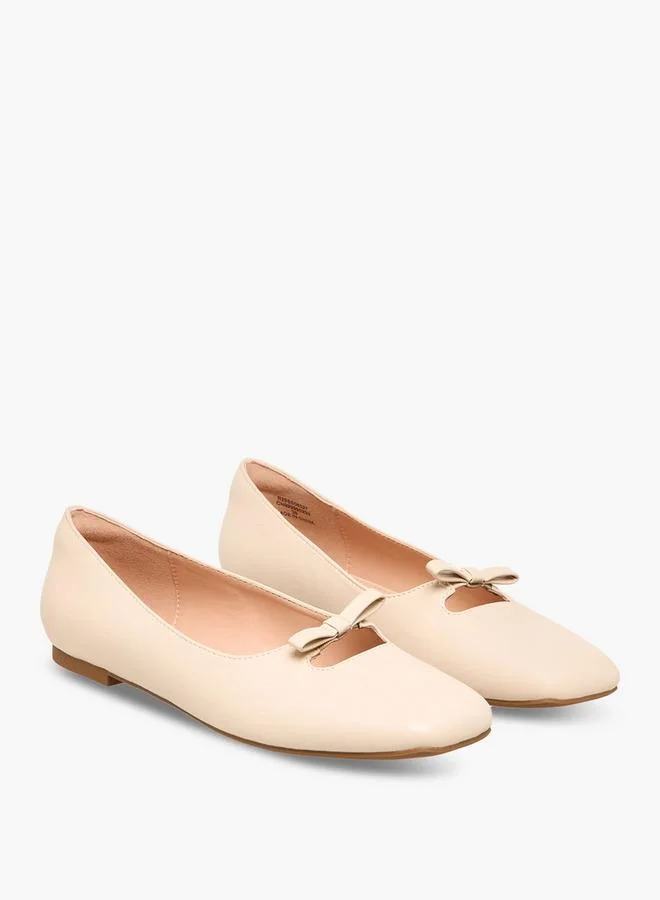 Celeste Women'S Bow Accent Ballerina Shoes