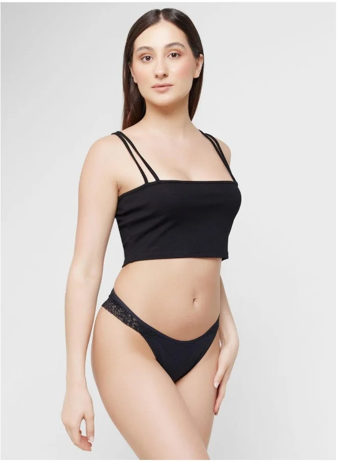 La Senza High Leg Thong