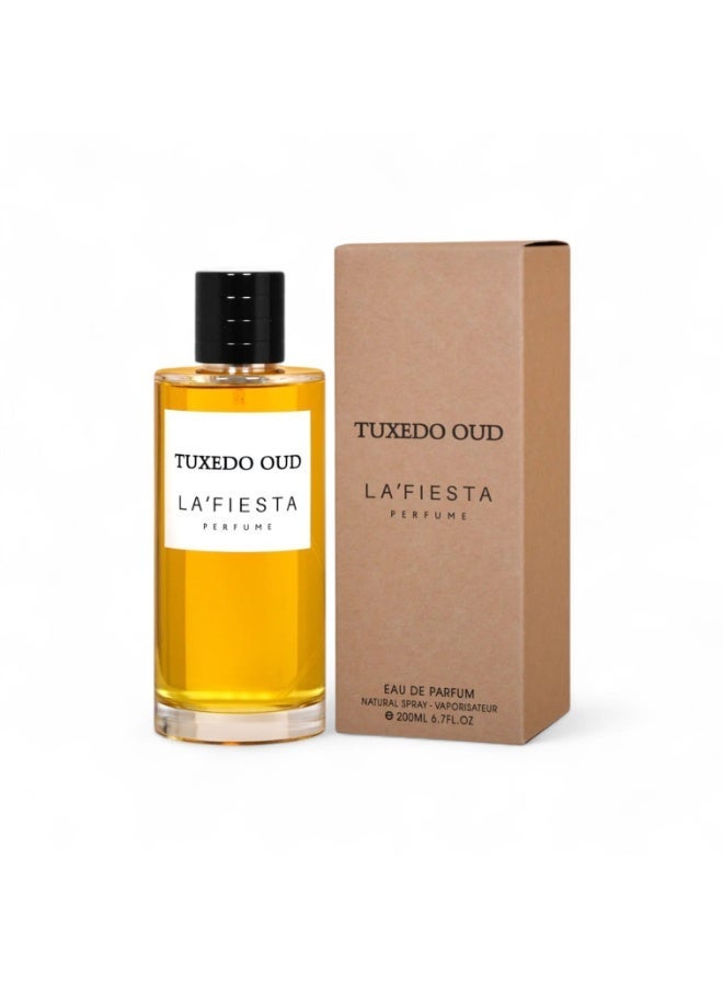 LA FIESTA PERFUMES TUXEDO OUD EDP 200ML - Image 1