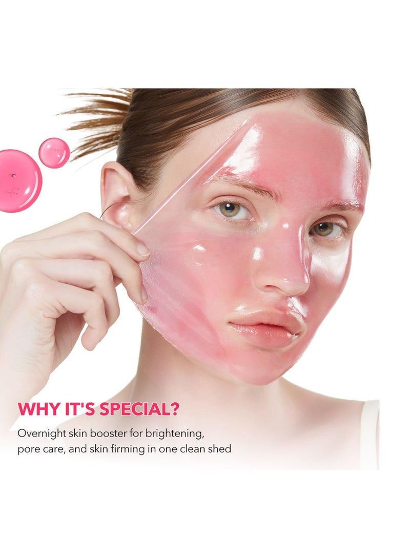 APRIL SKIN TXA Niacinamide 99 Overnight Wrapping Mask 80ml，99% High-Purity TXA+Niacinamide for Uneven Skin Tone Overnight Skin Booster for Toning Care, Firming & Pore Care  - Image 3