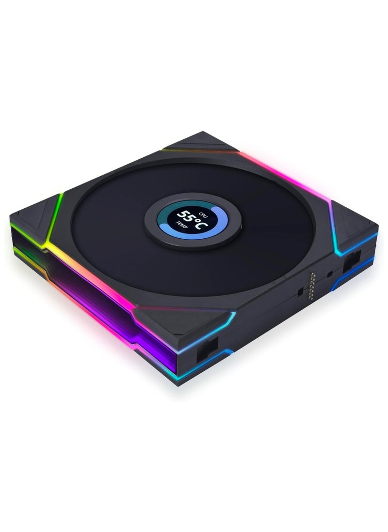 LIAN LI - UNI FAN TL-LCD 140 Black (1pc) - Image 1