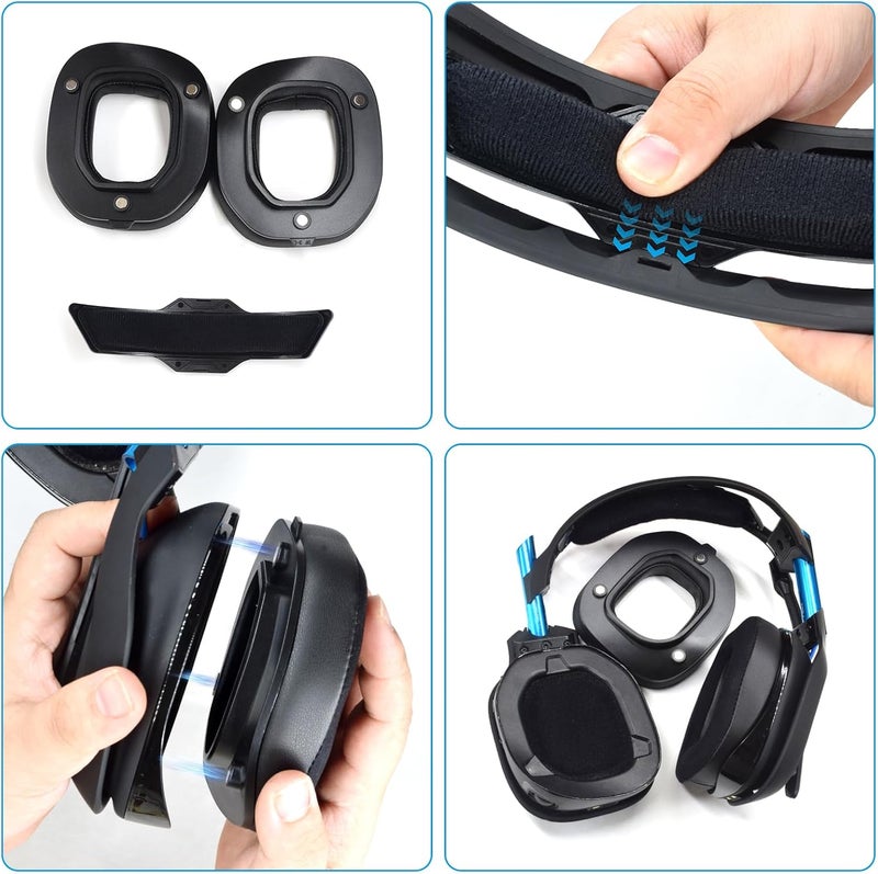 XBERSTAR Flannel Headband for ASTRO Gaming A50 GEN3 Headset - Image 3