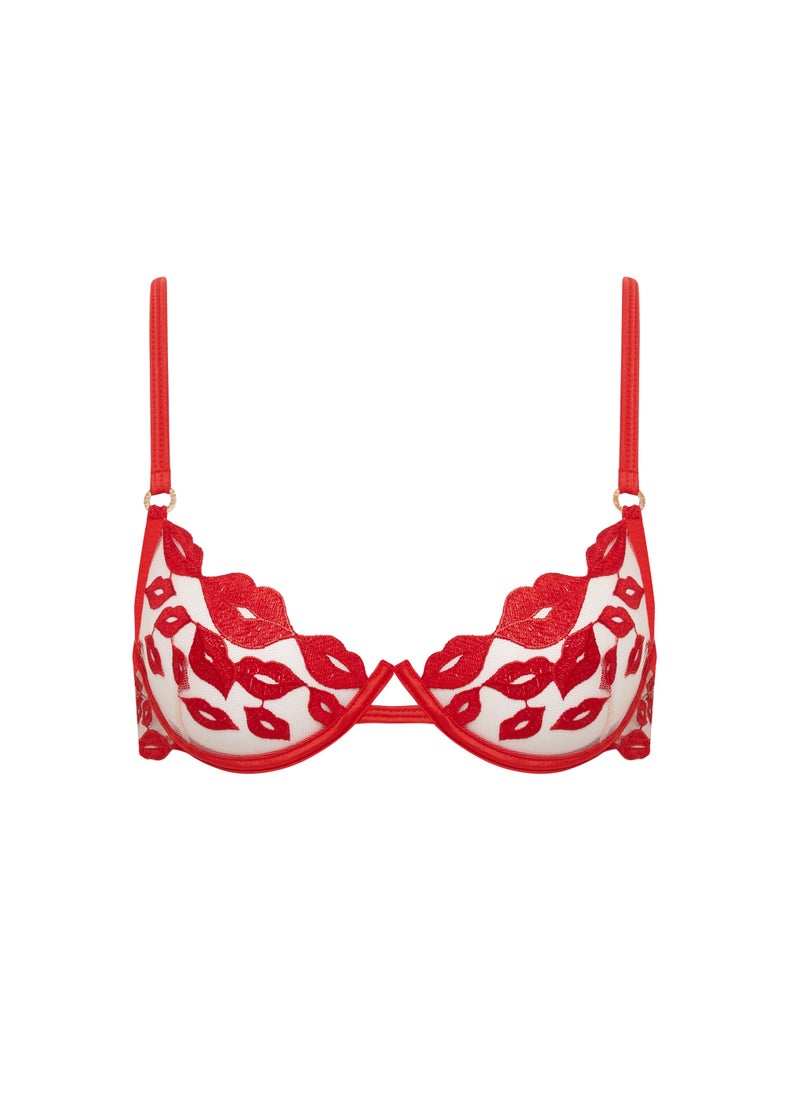 BLUEBELLA Strappy Mesh Detail Wired Bra  - Image 5