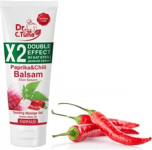 FARMASi Paprika  Chili Balsam 2X Double Effect  Soothing Massage Gel 845 fl Oz  Relieves Muscle Tension and Provides Warming Sensation  Ideal for Relaxation and Recovery - Image 5