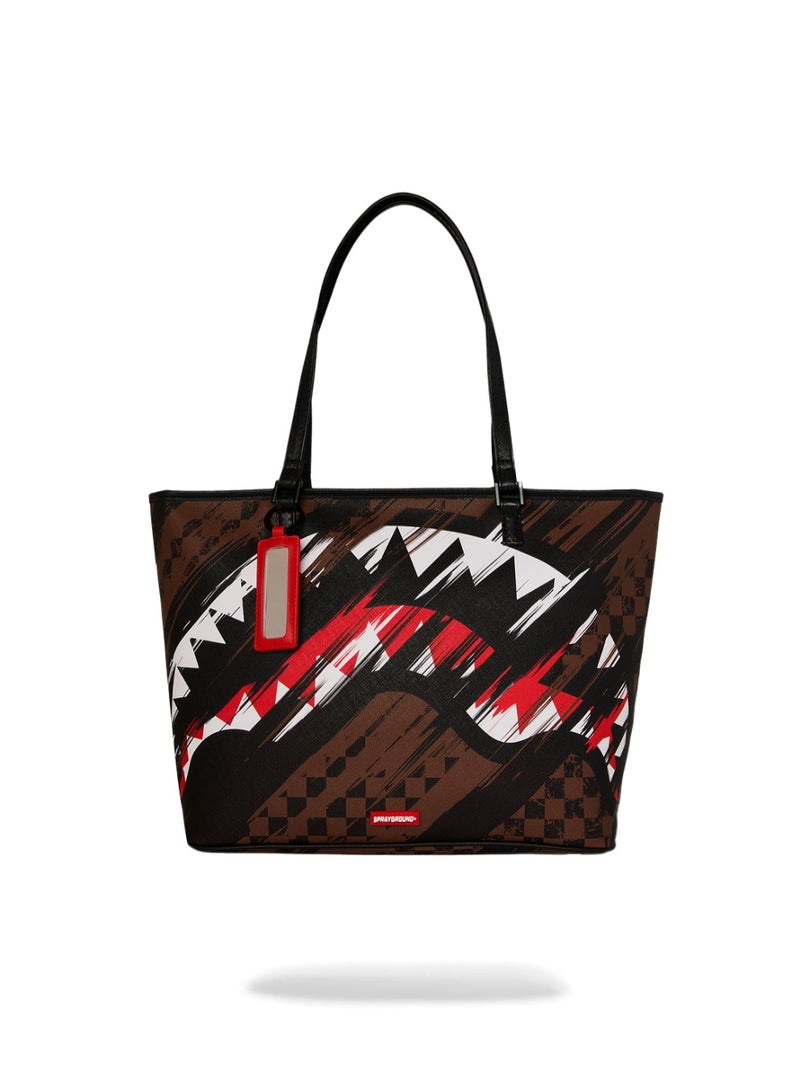 SPRAYGROUND SMEARED GRUNGE TOTE - Image 1