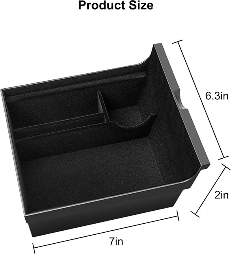 TIKSCIENCE Center Console Organizer Tray Fit for Tesla Model 3 Model Y 2021 - Image 4