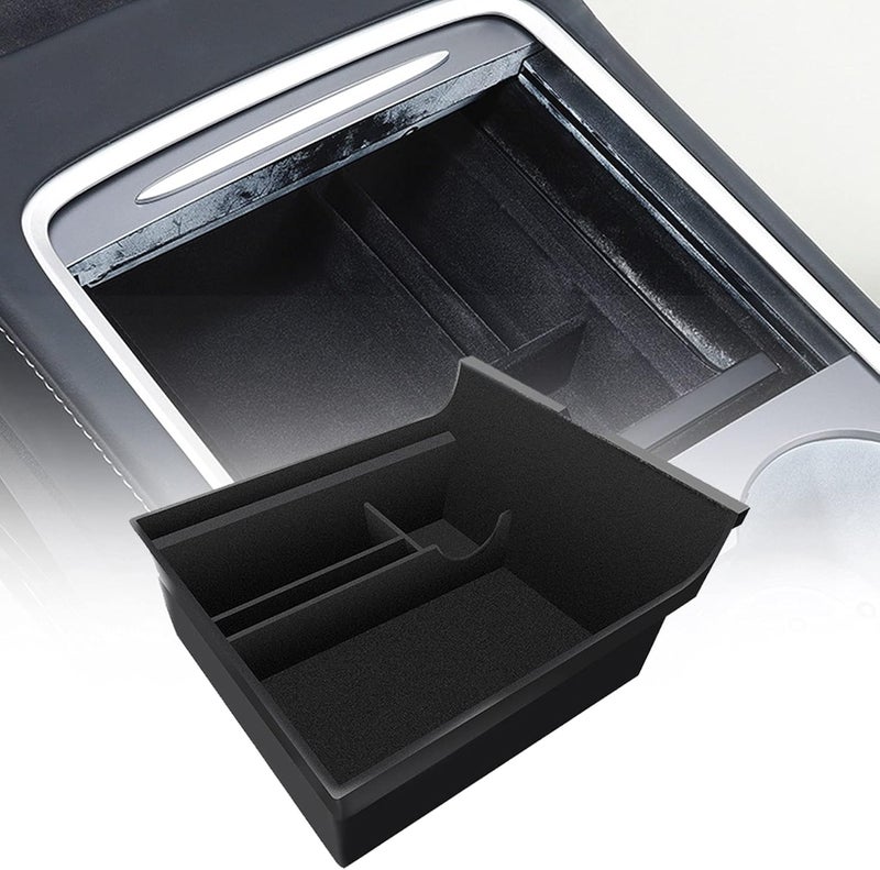 TIKSCIENCE Center Console Organizer Tray Fit for Tesla Model 3 Model Y 2021 - Image 1