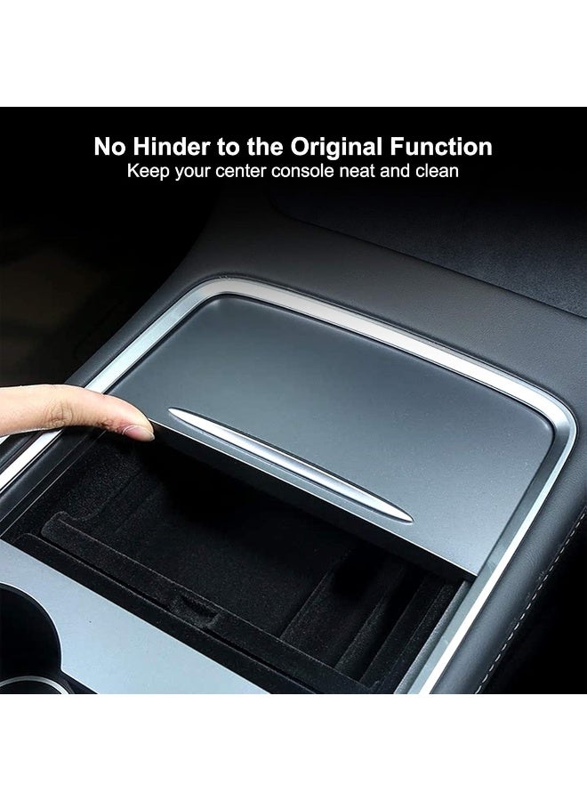 TIKSCIENCE Center Console Organizer Tray Fit for Tesla Model 3 Model Y 2021 - Image 2