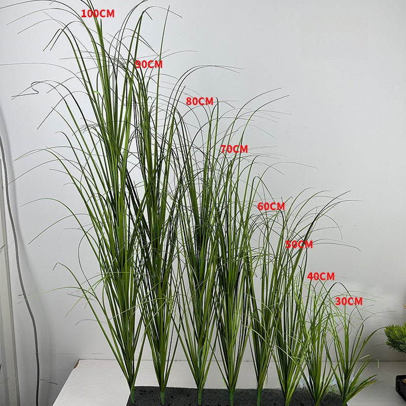 Generic Artificial Reed Onion Grass Home Yard Decor Spring 