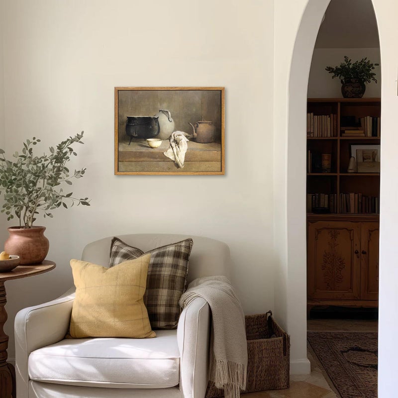 KBKBART خمر الجدار مؤطر ART 8x10INCH FARMHOUSE المطبخ جدار ديكور الفن طباعة لوحة اللوحة الجدار الفن لغرفة الطعام غرفة المعيشة - Image 4