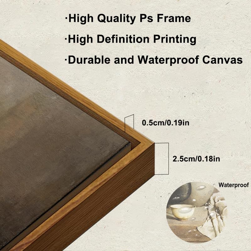 KBKBART خمر الجدار مؤطر ART 8x10INCH FARMHOUSE المطبخ جدار ديكور الفن طباعة لوحة اللوحة الجدار الفن لغرفة الطعام غرفة المعيشة - Image 3