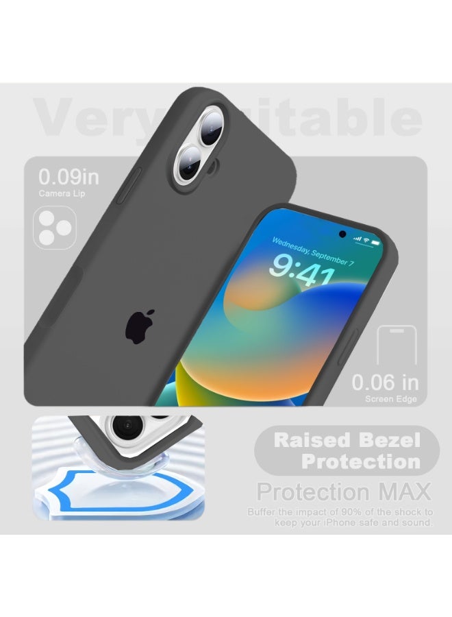 أوللاي آيفون 17 حالة واقية ، مادة السيليكون ، مقاومة للصدمات مع حماية عدسة الكاميرا وتغطية زر التحكم ، غطاء واقي للهاتف المحمول المضاد للصدمة ، متوافق مع إكسسوارات MagSafe - Image 3