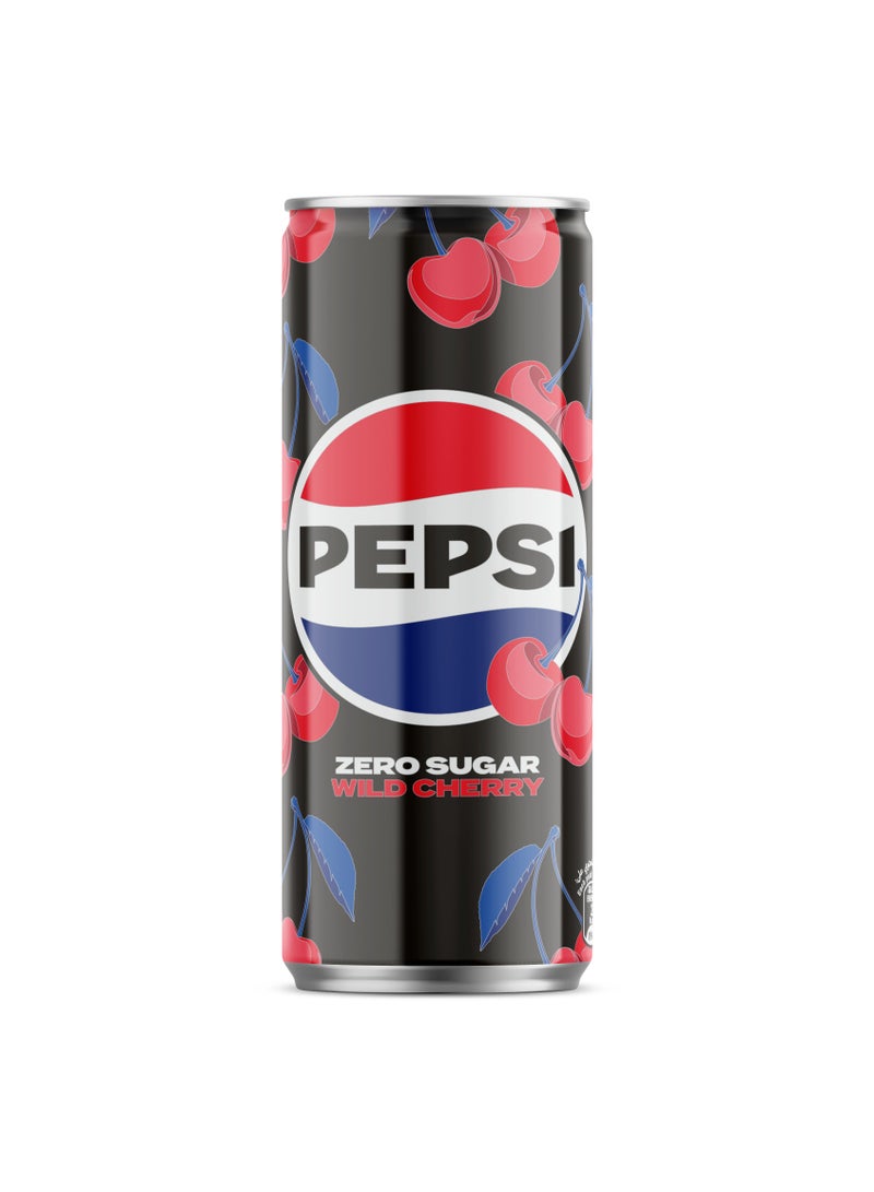 Pepsi Zero Sugar Wild Cherry Carbonated Soft Drink - Image 1