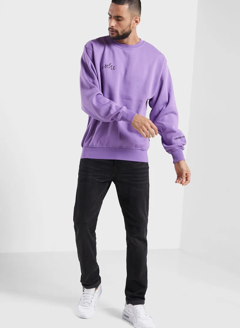 Grimey Snow Fox Sweatshirt