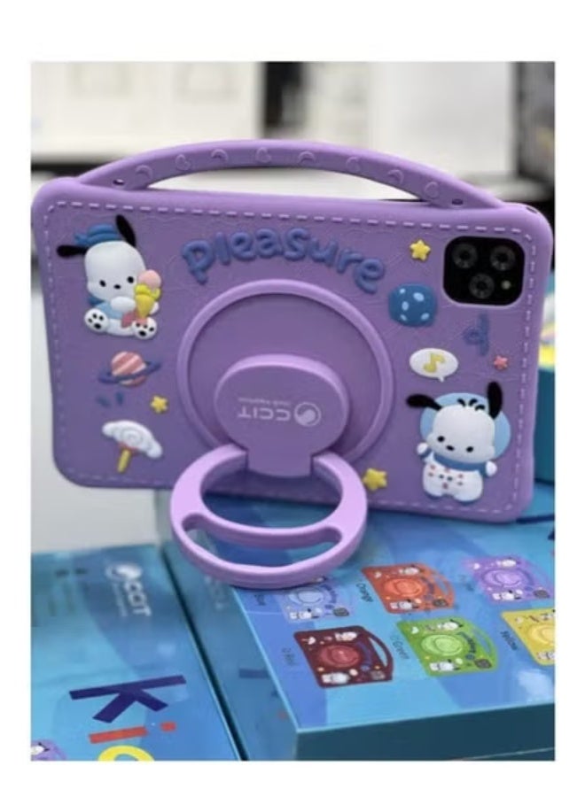 CCIT KT5 Max 10.1-Inch Android Tablet – Powerful Octa-Core Processor with 8GB RAM & 256GB Storage for Seamless Multitasking | Dual SIM 4G LTE & Wi-Fi Connectivity | Long-Lasting 8000mAh Battery | Includes Wireless Keyboard & Mouse | Sleek Silver Design - Image 1