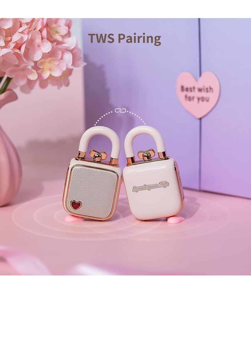 Divoom Divoom Love Lock Portable Speaker Pink  - Image 3