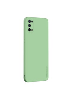 HuHa Case Cover For Realme X7 / Realme Q2 Pro PINWUYO Touching Series Liquid Silicone TPU Shockproof Case Green 
