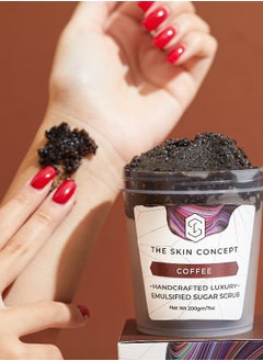 THE SKIN CONCEPT The Skin Concept Face and Body Scrub-Coffee-Handmade  - Image 4
