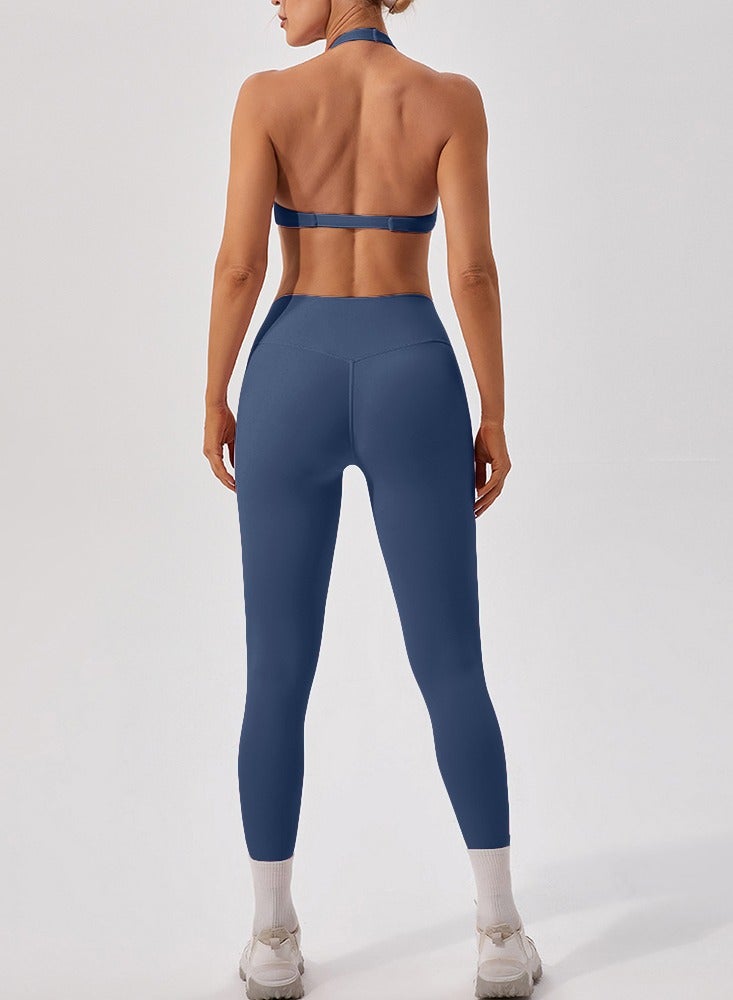 general Gym Sets Yoga Clothes Women Sport Suit Sportswear Fitness Tracksuit  - Image 4