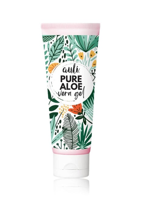 Auli Pure Aloe Vera Shine Gel for All Skin Types 210GM