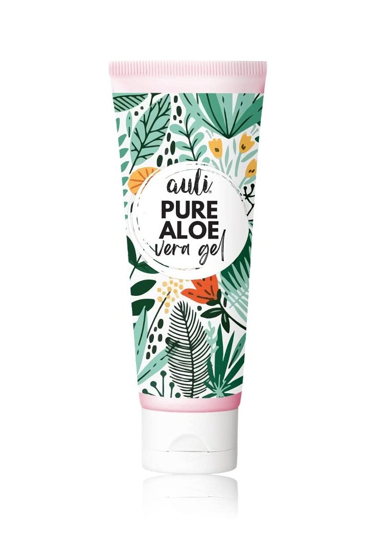 AULI LIFESTYLE - Auli Pure Aloe Vera Shine Gel for All Skin Types 210GM - Image 1