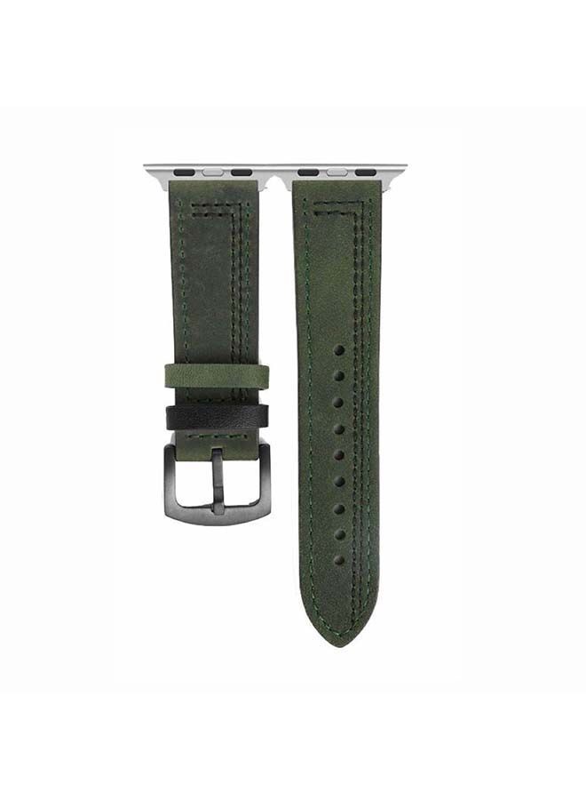 NIBEMINENT Replacement Band For Apple Watch Series 6/SE/5/4/3/2/1 Green - Image 2