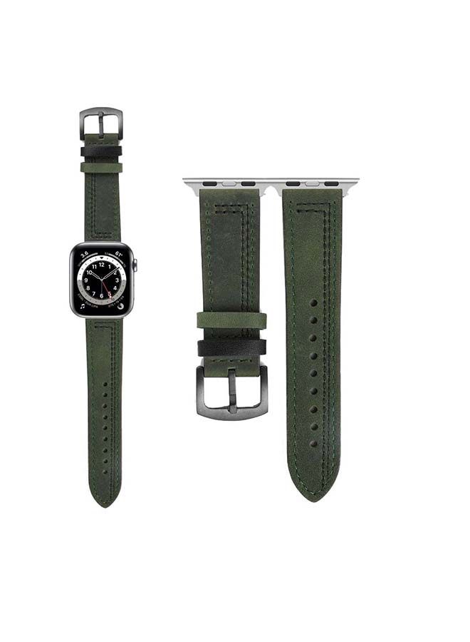 NIBEMINENT Replacement Band For Apple Watch Series 6/SE/5/4/3/2/1 Green - Image 1