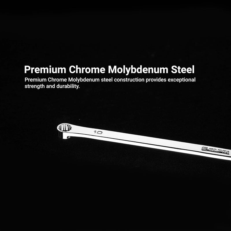 Capri Tools 1/4 x 5/16 in. 0 Degree Offset Extra Long Box End Wrench (CP11800-14516) - Image 4