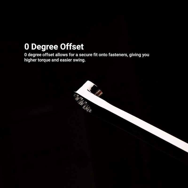 Capri Tools 1/4 x 5/16 in. 0 Degree Offset Extra Long Box End Wrench (CP11800-14516) - Image 3