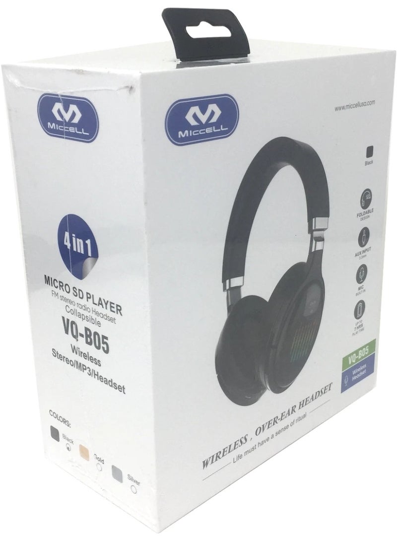 MICCELL NOISE-CANCELLING HEADPHONES - Image 1